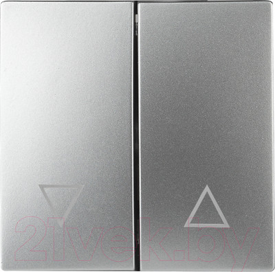 Клавиша для выключателя ЭРА 12-6203-03 / Б0047852 (алюминий)