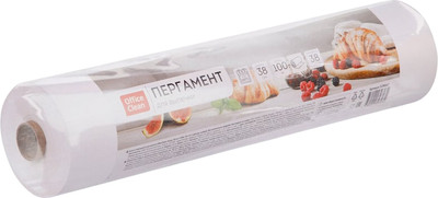 Бумага для выпечки OfficeClean 100м (белый)