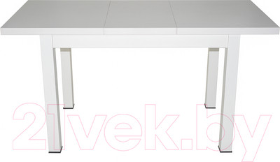 Обеденный стол Eligard One / СОО раздвижной (белый матовый)