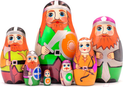 Матрешка сувенирная Брестская Фабрика Сувениров 7300