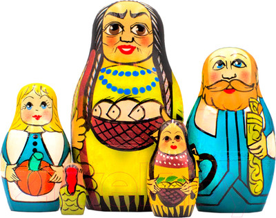 Матрешка сувенирная Брестская Фабрика Сувениров Для украшения дома на День Благодарения 5163