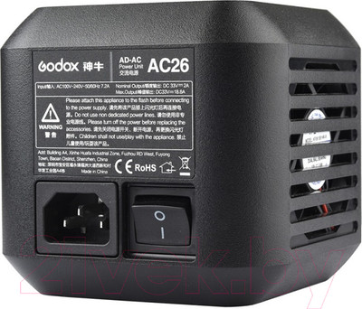 Сетевой адаптер для вспышки студийной Godox AC26 для AD600Pro / 26376