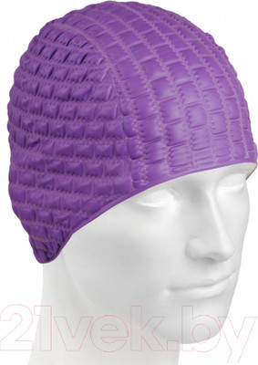 Шапочка для плавания Mad Wave Candy Bubble (фиолетовый)