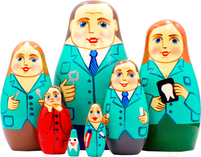 Матрешка сувенирная Брестская Фабрика Сувениров 7138