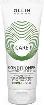 Кондиционер для волос Ollin Professional Care для восстановления структуры волос (200мл)