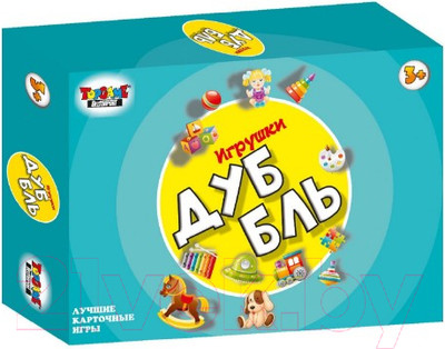 Настольная игра Topgame Дуббль. Игрушки / 02325