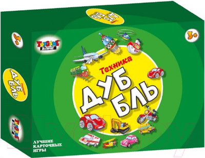 Настольная игра Topgame Дуббль. Техника / 02324