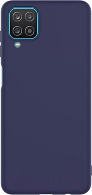 Чехол-накладка Case Matte Lux для Galaxy A12/M12 (синий)