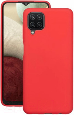 Чехол-накладка Case Matte Lux для Galaxy A12/M12 (красный)
