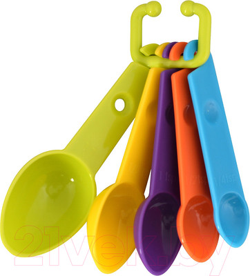 Набор мерных емкостей Мультидом Радуга / VL80-299 (5шт)