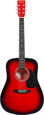 Акустическая гитара Fabio SA105 RDS (красный)