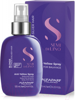 Тонирующий спрей для волос Alfaparf Milano Sdl Blonde анти-желтый (125мл)