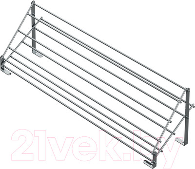 Полка выдвижная Starax Двухуровневая S-6141-C (хром)