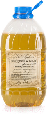 Мыло жидкое Liv Delano Деликатное ромашка подорожник петрушка и солодка (3л)