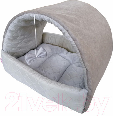 Домик для животных Happy Friends Эстрада Симфония-серая / stm 468