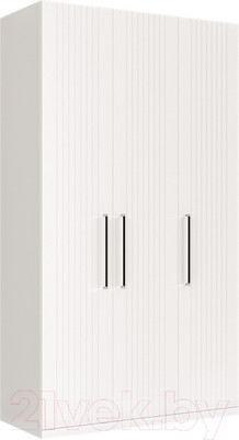 Шкаф Mobi Валенсия 13.12 (белый РЕ шагрень/белый шагрень ПВХ)
