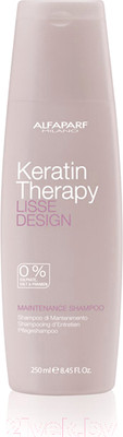 Шампунь для волос Alfaparf Milano Lisse Design Keratin Therapy Гладкость ухаживающий (250мл)
