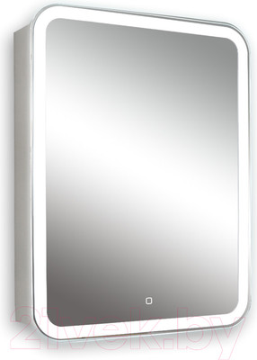 Шкаф с зеркалом для ванной Silver Mirrors Фиджи 50 / LED-00002362
