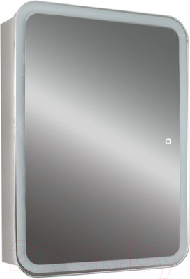 Шкаф с зеркалом для ванной Silver Mirrors Фиджи Flip 50 / LED-00002471