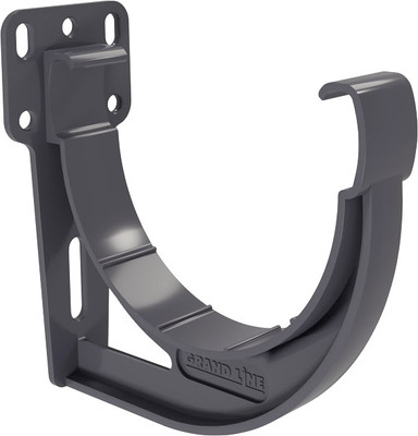 Кронштейн желоба Grand Line Дизайн 135 ПВХ Slider RAL 7024 (графит)