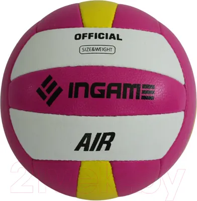 Мяч волейбольный Ingame Air (розовый/желтый)