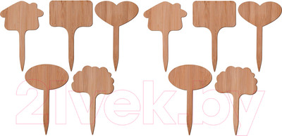 Набор садовых табличек Мультидом VL83-33 (8шт)