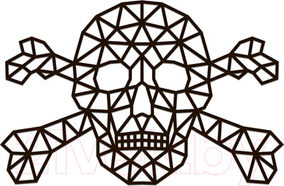 Декор настенный EWA Веселый роджер