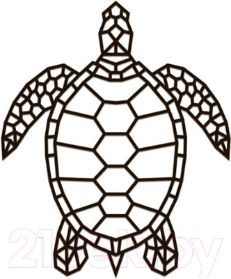 Декор настенный EWA Морская черепаха