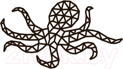 Декор настенный EWA Осьминог