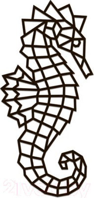 Декор настенный EWA Морской конек