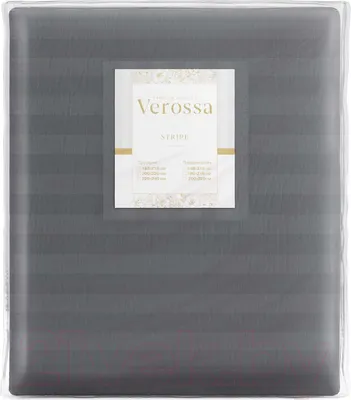 Пододеяльник Verossa Stripe 180x215 / 70032 (Gray)