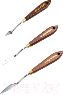 Набор мастихинов Малевичъ Simple / 790090 (3шт)