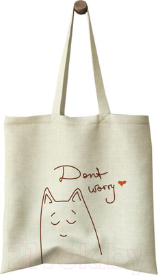 Сумка-шоппер Белкартография Котик