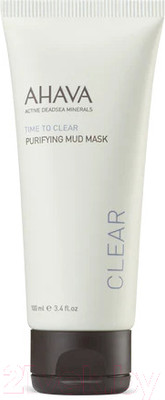 Маска для лица кремовая Ahava Time To Clear Очищающая грязевая (100мл)