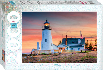 Пазл Step Puzzle США. Маяк на Пемаквид Пойнт / 84048 (2000эл)