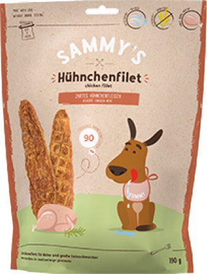 Лакомство для собак Bosch Petfood Sammy's Куриное филе / 64640190 (190г)