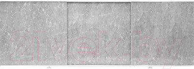 Экран для ванны Comfort Alumin Group Мрамор кварцевый 150