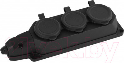 Колодка удлинителя ЭРА K-3e-B-IP44 / Б0044545