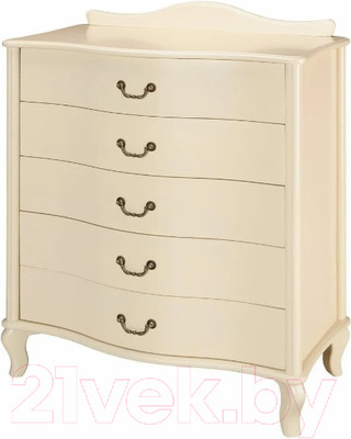 Комод Мебелик Джульетта (дуб шампань)