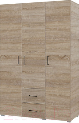 Шкаф Горизонт Мебель Victor 3ств 2ящ (дуб сонома)
