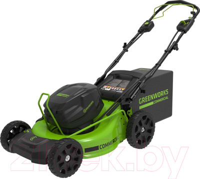 Газонокосилка аккумуляторная Greenworks GC82LM51SP2 самоходная, бесщеточная 82V 51см / 2515907UB (c АКБ 5Ач и ЗУ)