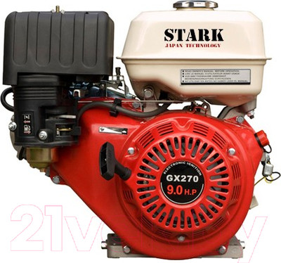 Двигатель бензиновый StaRK GX270 9лс (шпонка 25мм, 90x90)