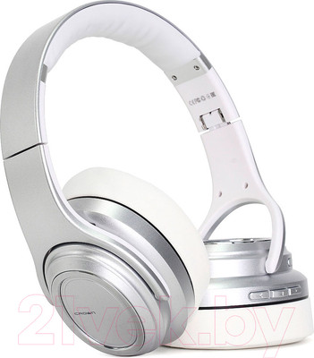 Беспроводные наушники Crown CMBH-5050 (серебристый)