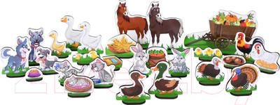 Набор фигурок игровых Leader Toys Домашние животные Zoo Party / МТ60119