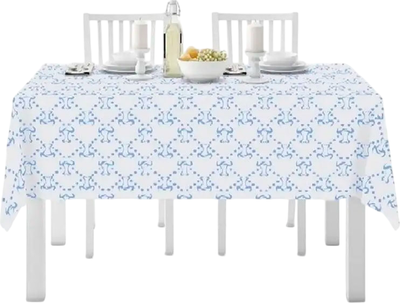 Скатерть Мари Санна Бык Гуч / 9696-1 (150x150, голубой)