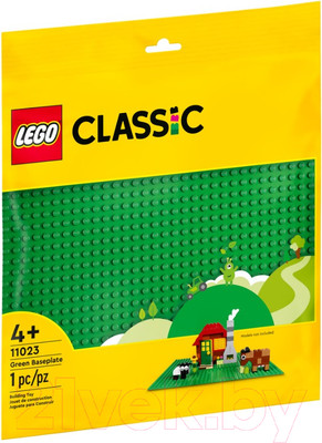 Элемент конструктора Lego Classic Зеленая базовая пластина 11023