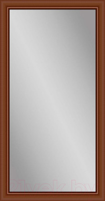 Зеркало Декарт Настенное в раме 8Л0568 (коричневый орех)