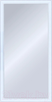 Зеркало Декарт Настенное в багете 8Л0569 (белый)