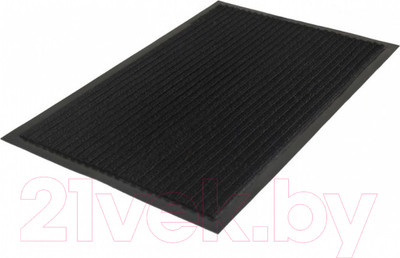 Коврик грязезащитный Kovroff Стандарт ребристый 40x60 / 20101 (черный)