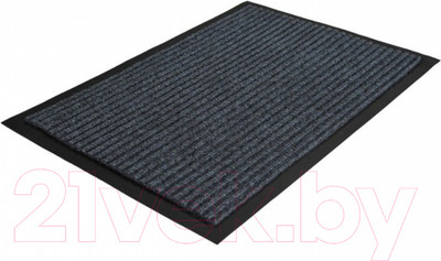 Коврик грязезащитный Kovroff Стандарт ребристый 80x120 / 20902 (серый)